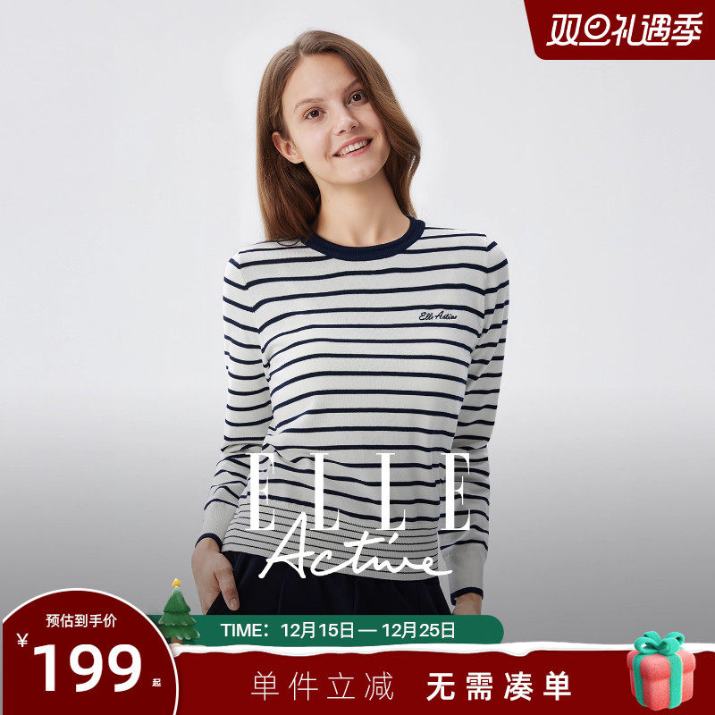 ELLEActive圆领针织衫