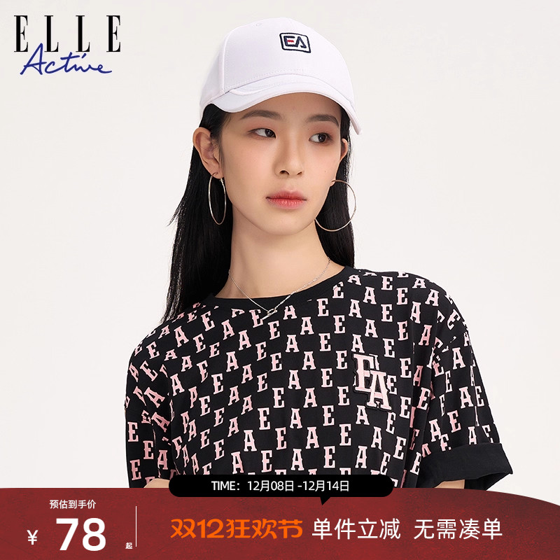 ELLEActive休闲棒球帽鸭舌帽