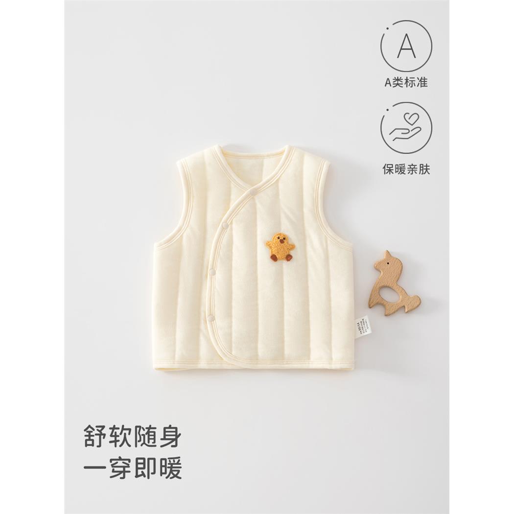 宝宝马甲秋冬外穿新生婴