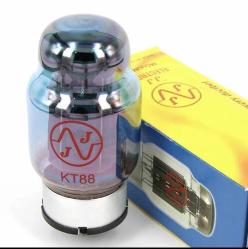 捷克JJ KT88/EL34/6L6/6V6/6CA7/6550/6P3P/5881/KT66电子管配对