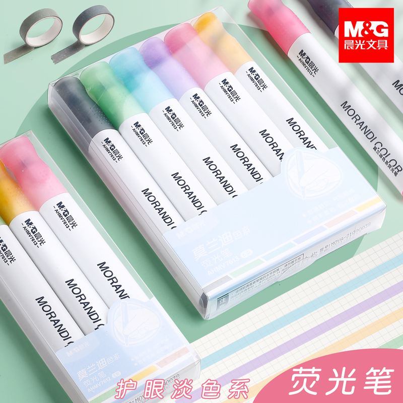 大容量护眼不晕染米菲神器荧光笔