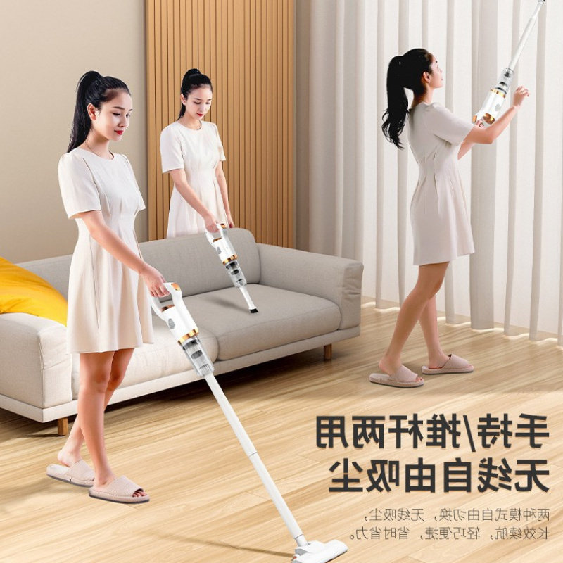 跨境新品大功率手持家用车载强力吸尘器多用途无线大功力吸尘除螨