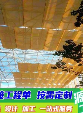 阳光房遮阳顶棚电动遮阳帘玻璃房顶智能折叠天棚帘遮光帘窗帘厂家