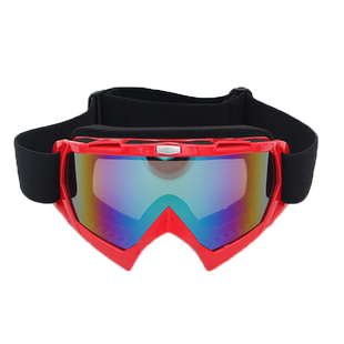 简易款 滑雪场滑雪眼镜运动 防护风镜摩托车防风沙抗冲击眼镜0002