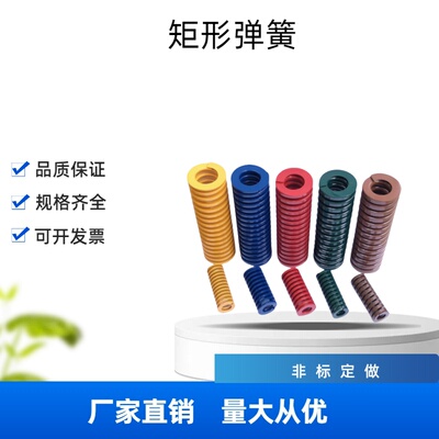 矩形螺旋弹簧 模具弹簧 NT-SWM6-15-20-25-30-35-40-45-50-55-60