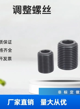 PAF01 碳钢细牙 内六角调整螺丝 LVW12/16/20/24/30-10/20/40LVFW