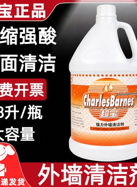 超宝强力外墙清洁剂DFF023瓷砖马赛克墙面除污清洗剂强酸去污液