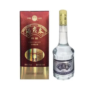 山东鲁酒特产白酒 38度趵突泉特酿白酒 38度白趵 单瓶正品特惠