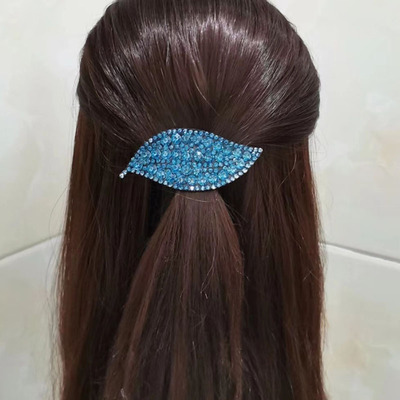 横夹弹簧夹顶夹发饰马尾夹