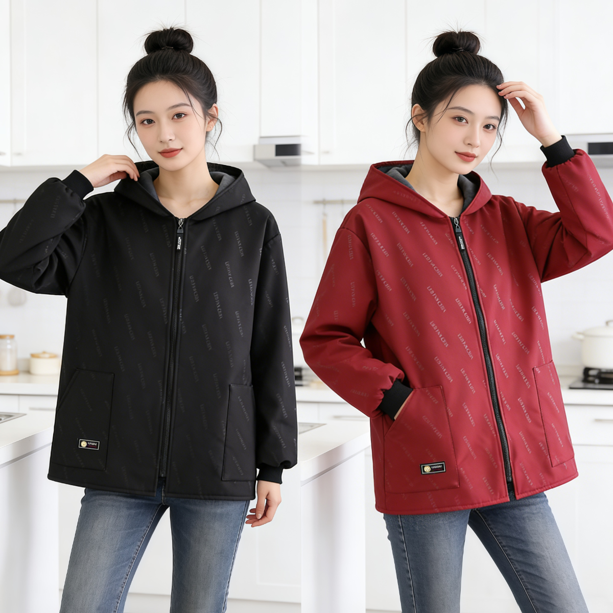 成人加厚防水长袖围裙耐穿加绒御寒锁温保暖罩衣抗风外穿工作服女,家庭/个人清洁工具,围裙,淘宝优惠券,粉丝福利购,淘宝优惠卷