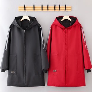 冬季 加绒罩衣可定制logo工作服拉链防护防风御寒防水围裙耐脏耐磨