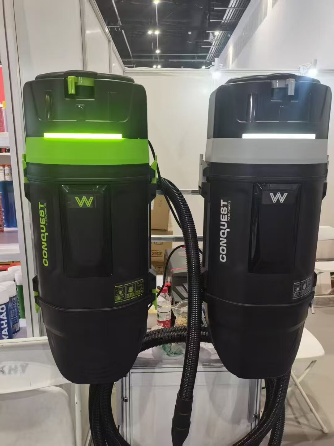 CONQUEST壁挂吸尘器豪华款带灯大功率干湿两用4S店汽车美容店挂墙