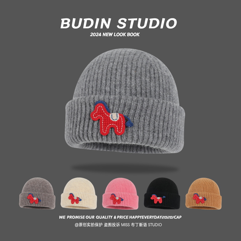 布丁新语套头帽防风护耳帽