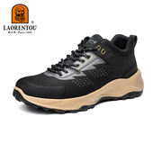 2025夏季 新款 休闲运动潮流鞋 老人头户外男鞋 日常百搭登山徒步鞋 男
