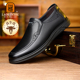 男士 皮鞋 头层牛皮商务正装 老人头2025春秋新款 中老年爸爸休闲男鞋