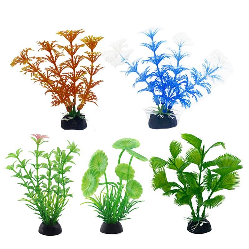 鱼缸造景水草植物装饰摆件配件大全假草仿真草套餐水族箱布景假花