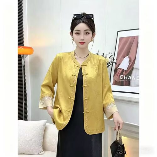 新中式国风精致漂亮贵气外套女2026新款夏季高奢绝美减龄高端女装