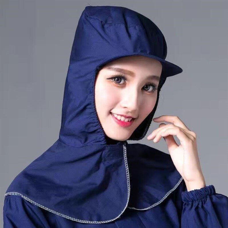 干活防尘防灰帽风帽劳保专用防尘帽工作帽打磨防尘灰尘的帽子骑车