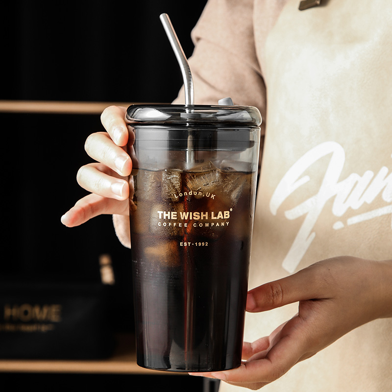 大容量大人高颜值奶茶杯吸管杯