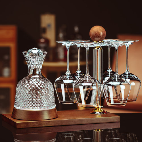 轻奢高档红酒杯套装家用高级感