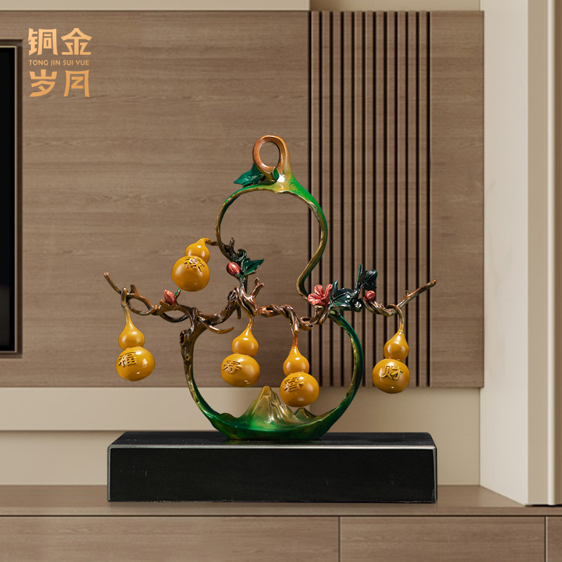 铜金岁月五福临门客厅