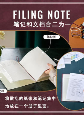 锦宫PP归档笔记和文档收纳整理本