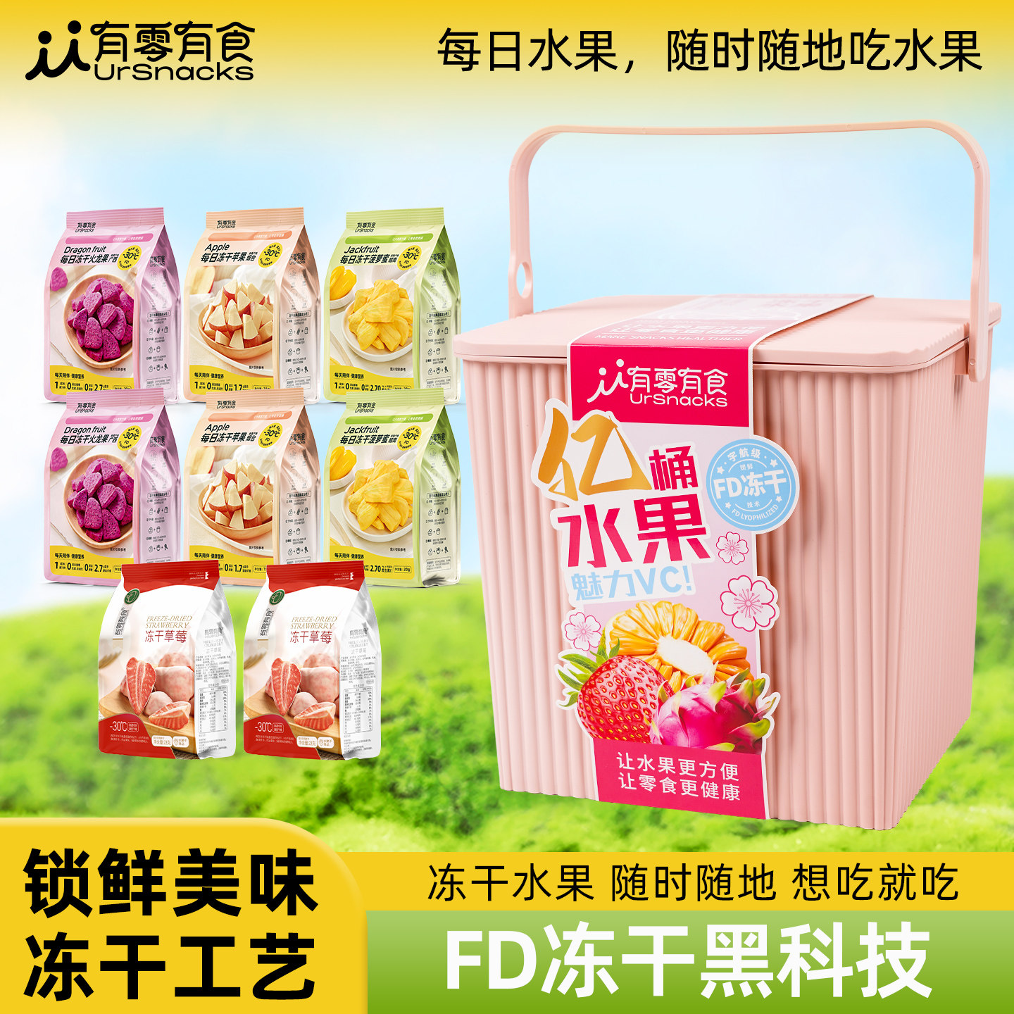 有零有食每日冻干水果礼盒