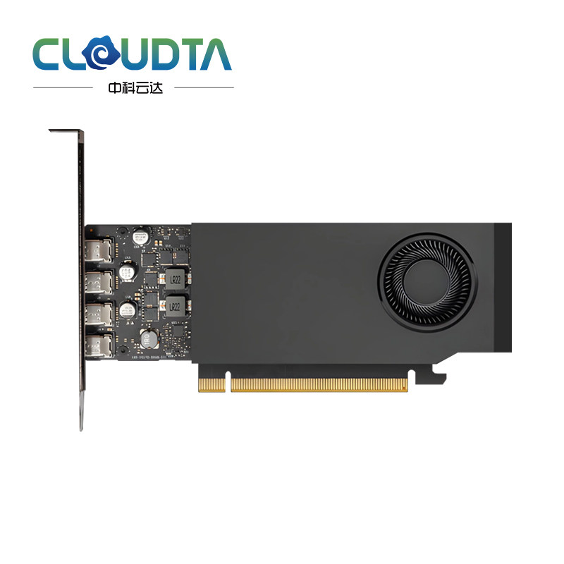cloudtaipc NVIDIA RTX A400 4GB专业图形显卡 设计建模多屏输出 - 实物图