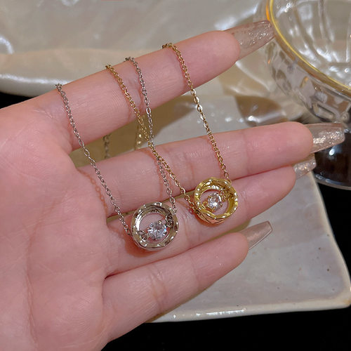 轻奢小众简约高级感锆石手链