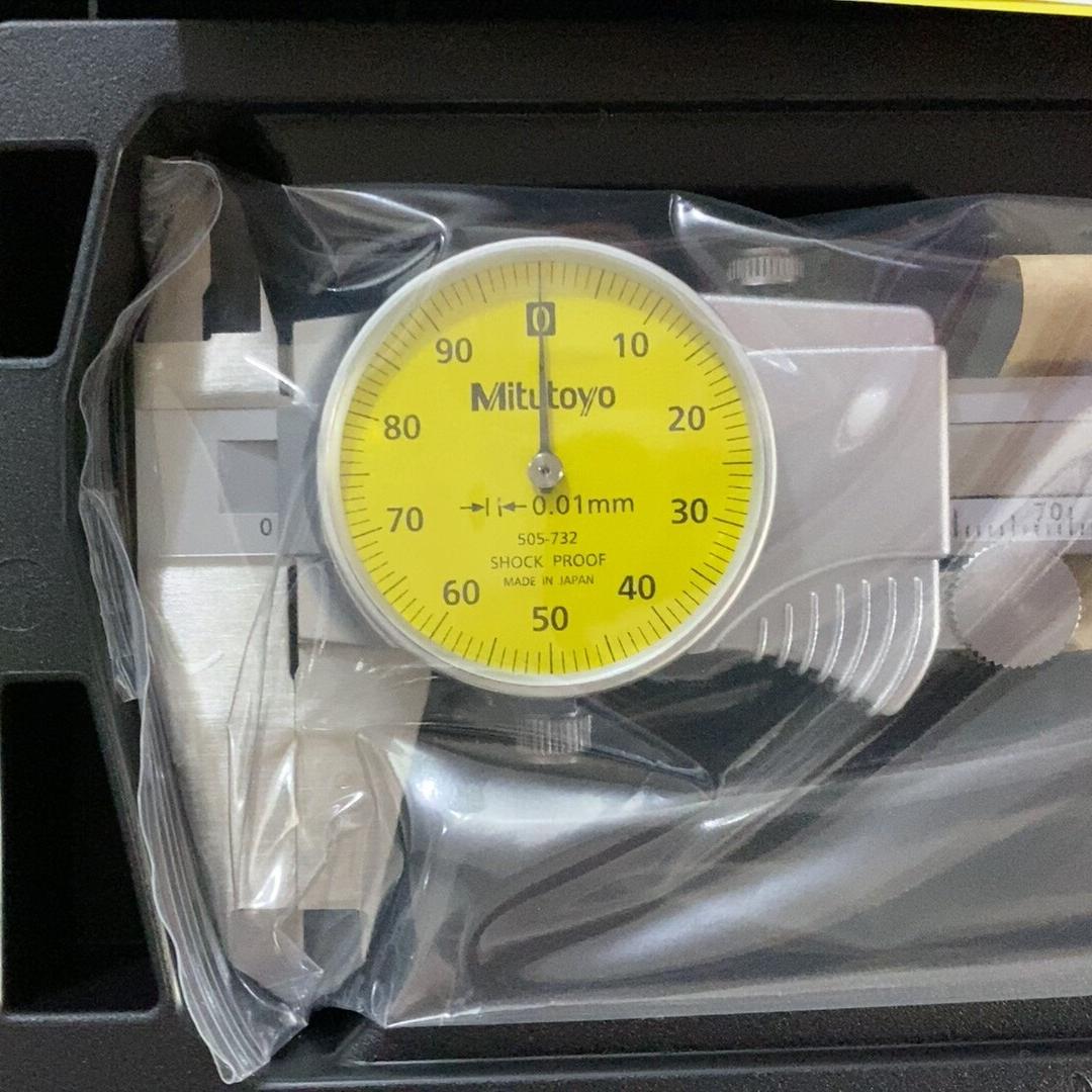 议价505-732三丰带表卡尺 0.01mm精度0-150测量卡尺 质保包邮维修图片