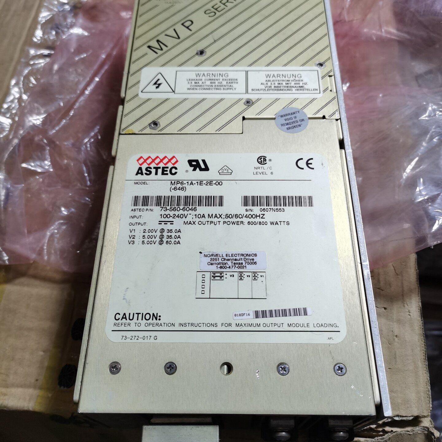 议价MP6-2E-2Q-1L-00 ASTEC模块电源 7天包退维修