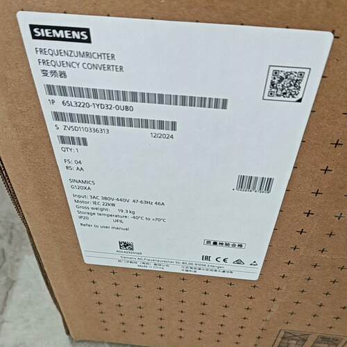 议价6SL3220-1YD32-0UB0 变频器 G120XA 22kW 工控自动化配件维修