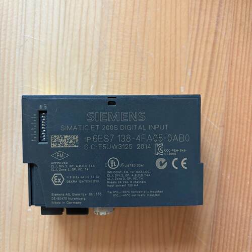 议价6ES7138-4FA05-0AB0 工控数字输入模块 自动化配件维修