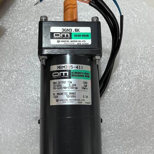 议价MBM315-411 3GN3.6K OM东方马达 交流电磁刹车减速电机维修