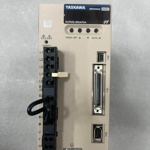 议价SGPMS-6R0AP0A 安川伺服驱动器 1.3KW 200V工控配件维修