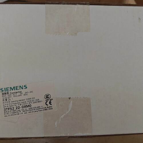 议价3TF52 22-0XM0 接触器 线圈电压220V维修
