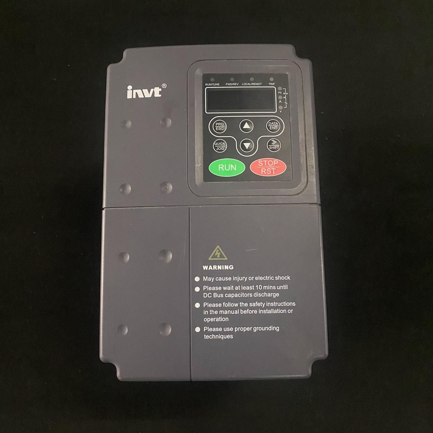 议价CHV100-004G-4 英威腾变频器 4KW 380V三相工控调速器维修