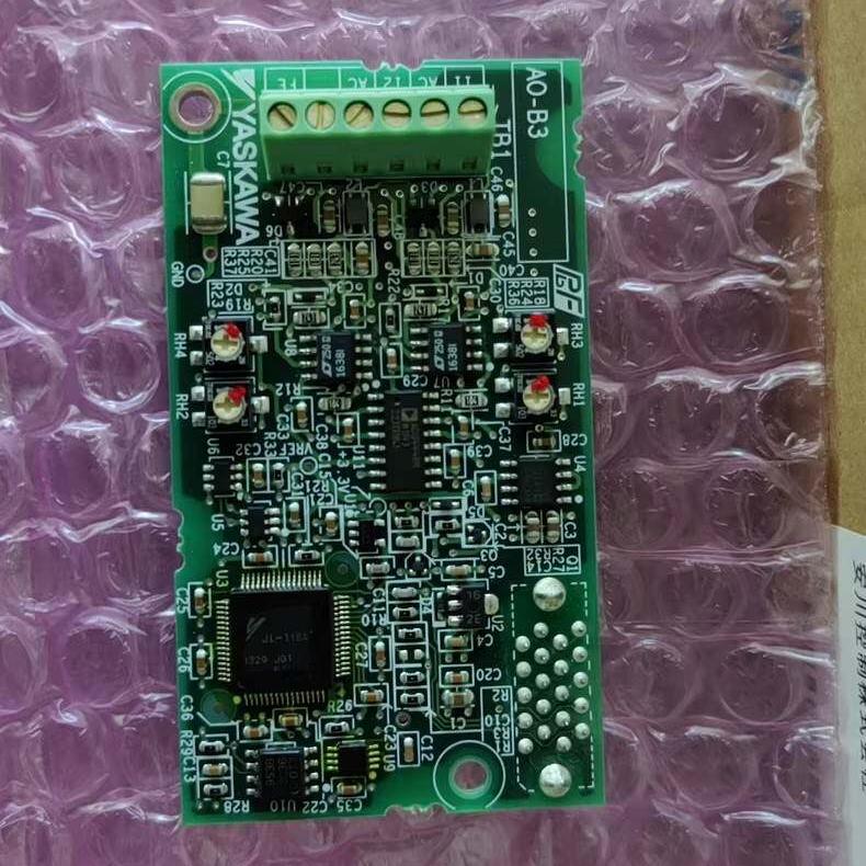 议价AO-B3 安川变频器选购卡 通讯扩展卡维修