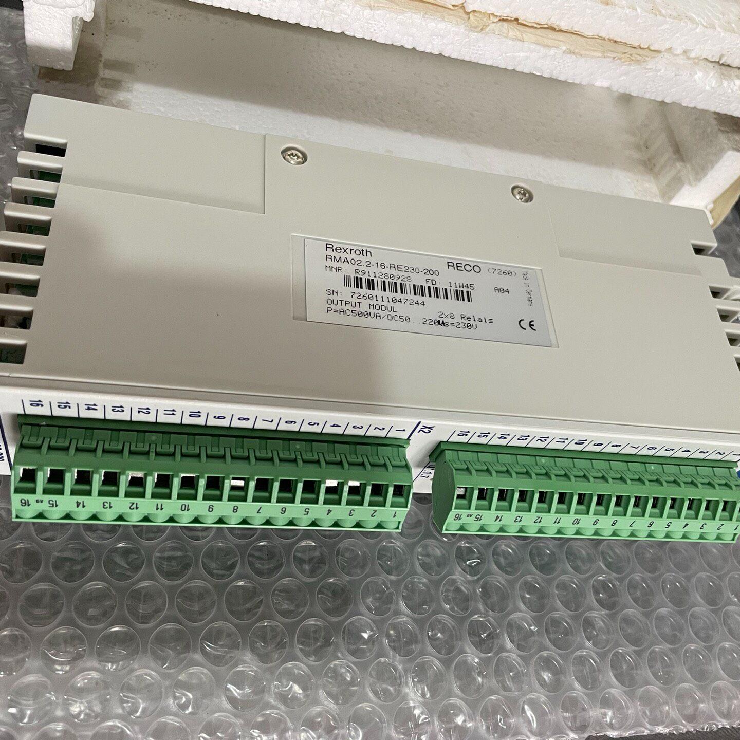 议价RMA02.2-16-RE230-200 力士乐工控输模块 工业自动化配件维修