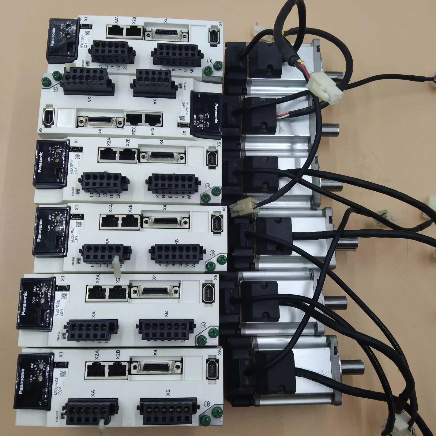 议价MBDLN25NE A6 伺服套装 400W 松下工控驱动电机维修