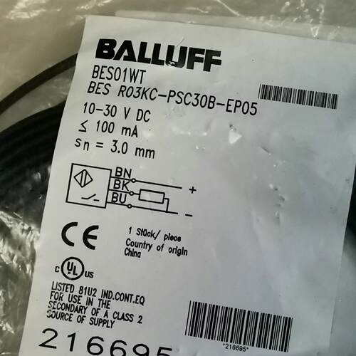 议价BES01WT BES R03KC-PSC30B-EP05 巴鲁夫工业传感器维修