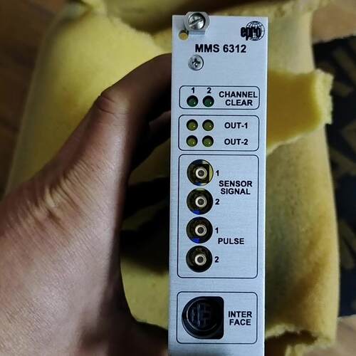 议价MMS6312 EPRO控制板卡 工业工控板卡维修