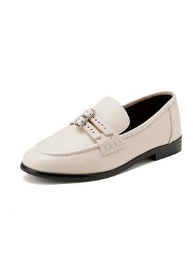 Westory2025春季软底乐福鞋百搭日常一脚蹬深口单鞋S25AM58561