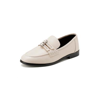 Westory2025春季软底乐福鞋百搭日常一脚蹬深口单鞋S25AM58561