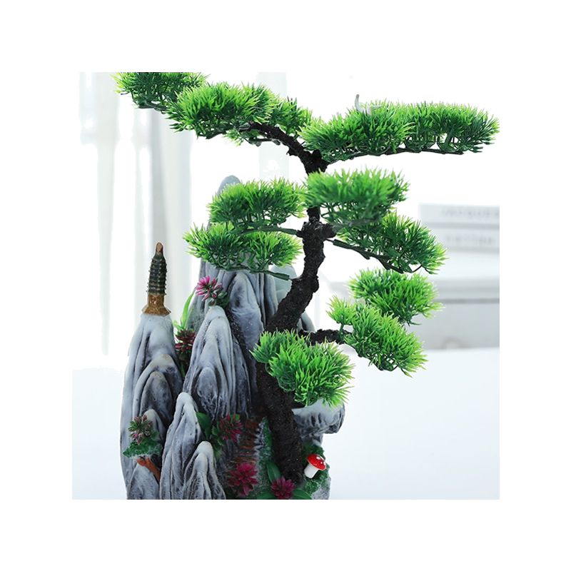 盆景松树客厅小摆件仿真植物