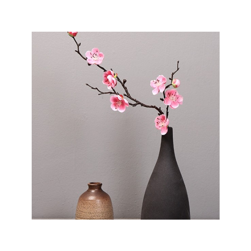 仿真梅花枝腊梅桃花汉服拍照道具中式家居客厅装饰插花餐桌摆件