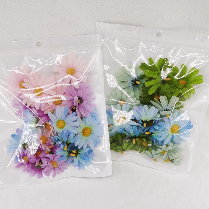 森系花海大世界diy绢花手工材料仿真花汉服头饰花朵包 韩式小雏菊