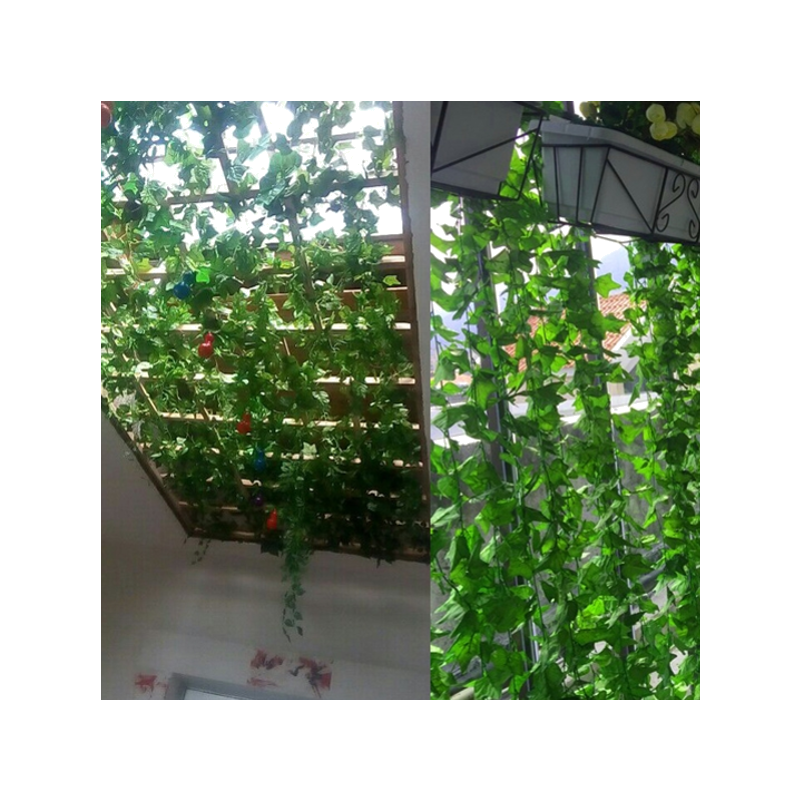 塑料常青藤房顶缠绕装修假绿植