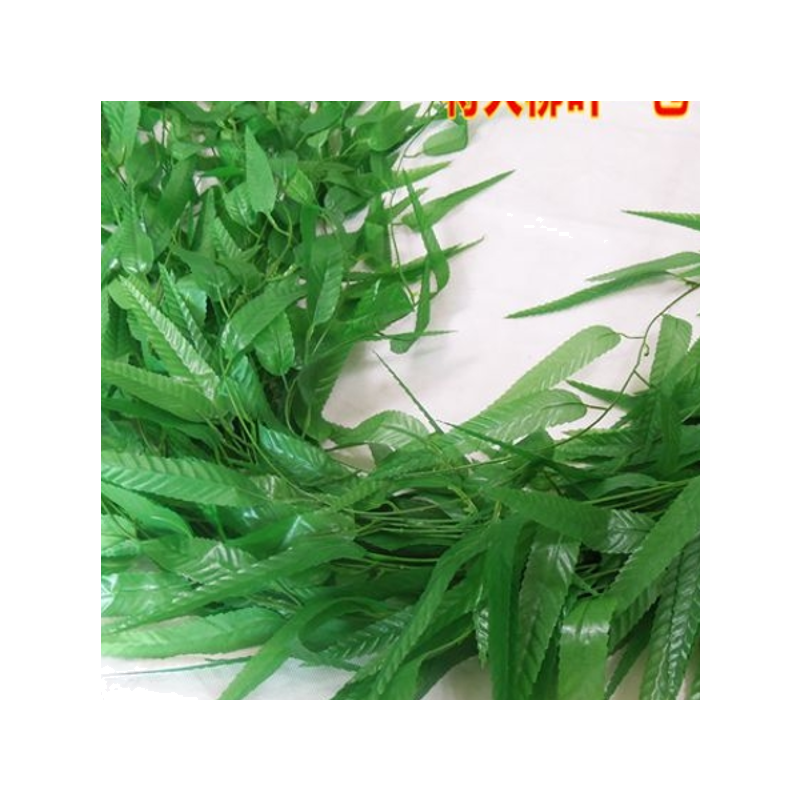 仿真柳枝摄影道具塑料假树叶