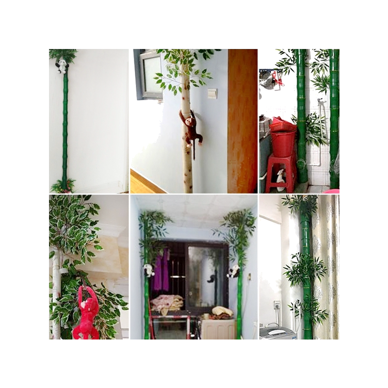 绿植藤条包下水空调暖气管子竹节